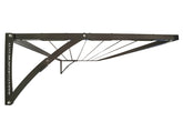 Bronze Foldaway Washline - Aluminium Bracket